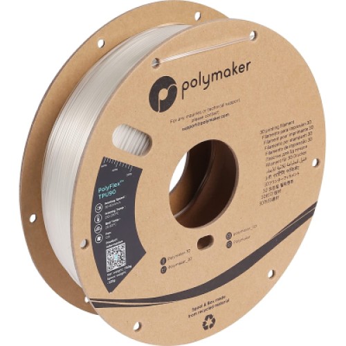 Пластик для 3D-принтера Polymaker TPU-90A 1,75mm 0,75kg CLEAR (PD02004) Пластик для 3D-принтера Polymaker TPU-90A 1,75mm 0,75kg CLEAR (PD02004)
