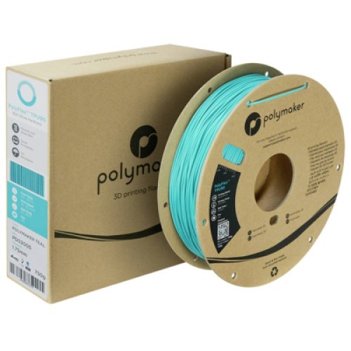 Пластик для 3D-принтера Polymaker TPU-90A 1,75mm 0,75kg TEAL (PD02005)
