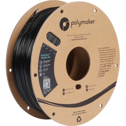 Пластик для 3D-принтера Polymaker TPU-95A HIGH SPEED 1,75mm 1kg BLACK (PD03001) Пластик для 3D-принтера Polymaker TPU-95A HIGH SPEED 1,75mm 1kg BLACK (PD03001)