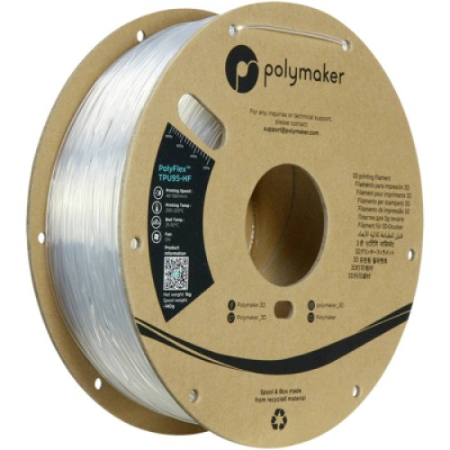 Пластик для 3D-принтера Polymaker TPU-95A HIGH SPEED 1,75mm 1kg CLEAR (PD03003) Пластик для 3D-принтера Polymaker TPU-95A HIGH SPEED 1,75mm 1kg CLEAR (PD03003)
