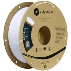 Пластик для 3D-принтера Polymaker PLA POLYLITE 1,75mm 1kg COLD WHITE (PA02096)