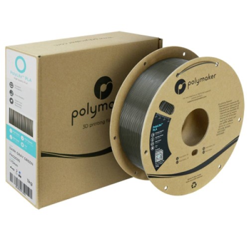 Пластик для 3D-принтера Polymaker PLA POLYLITE 1,75mm 1kg DARG GREY GREEN (PA02095) Пластик для 3D-принтера Polymaker PLA POLYLITE 1,75mm 1kg DARG GREY GREEN (PA02095)