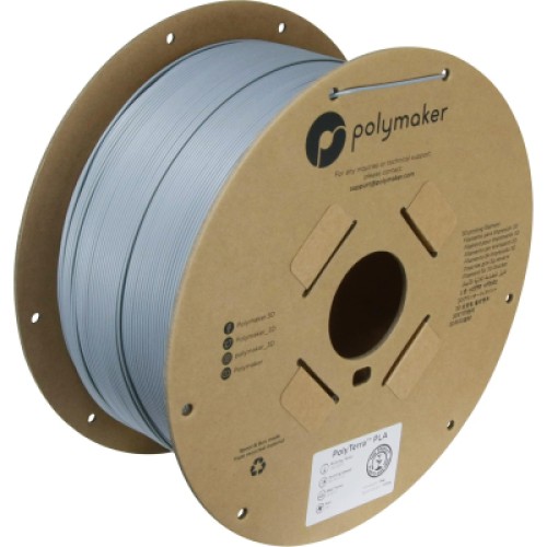 Пластик для 3D-принтера Polymaker PLA PolyTerra 1,75mm 3kg Fossil Grey (PA04009) Пластик для 3D-принтера Polymaker PLA PolyTerra 1,75mm 3kg Fossil Grey (PA04009)