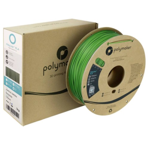 Пластик для 3D-принтера Polymaker PLA POLYLITE 1,75mm 1kg JUNGLE GREEN (PA02059)