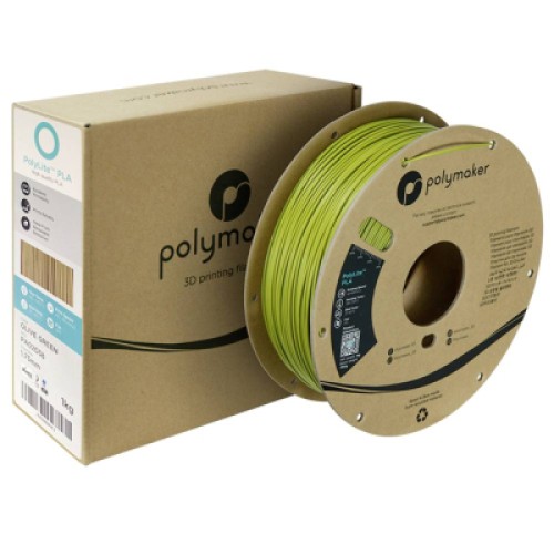 Пластик для 3D-принтера Polymaker PLA POLYLITE 1,75mm 1kg OLIVE GREEN (PA02058)