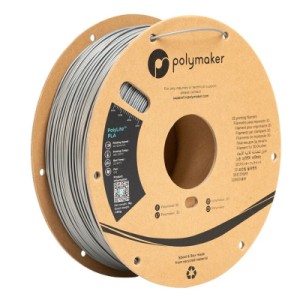 Пластик для 3D-принтера Polymaker PLA POLYLITE 1,75mm 1kg STEEL GREY (PA02065)
