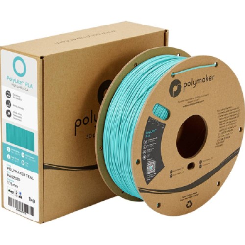 Пластик для 3D-принтера Polymaker PLA POLYLITE 1,75mm 1kg TEAL (PA02010) Пластик для 3D-принтера Polymaker PLA POLYLITE 1,75mm 1kg TEAL (PA02010)