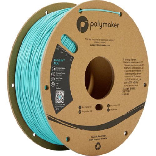 Пластик для 3D-принтера Polymaker PLA POLYLITE 1,75mm 1kg TEAL (PA02010) Пластик для 3D-принтера Polymaker PLA POLYLITE 1,75mm 1kg TEAL (PA02010)