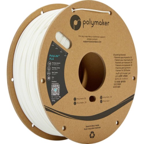 Пластик для 3D-принтера Polymaker PLA POLYLITE 1,75mm 1kg WHITE (PA02002) Пластик для 3D-принтера Polymaker PLA POLYLITE 1,75mm 1kg WHITE (PA02002)