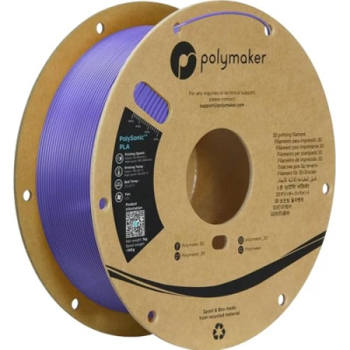 Пластик для 3D-принтера Polymaker PLA HIGH SPEED 1,75mm PURPLE 1kg (PA12008) Пластик для 3D-принтера Polymaker PLA HIGH SPEED 1,75mm PURPLE 1kg (PA12008)