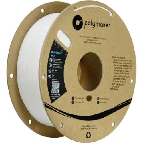 Пластик для 3D-принтера Polymaker PLA HIGH SPEED 1,75mm WHITE 1kg (PA12001) Пластик для 3D-принтера Polymaker PLA HIGH SPEED 1,75mm WHITE 1kg (PA12001)