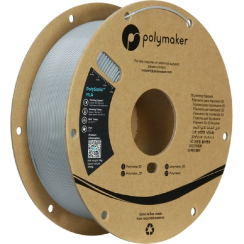 Пластик для 3D-принтера Polymaker PLA PRO HIGH SPEED TOUGH 1,75mm GREY 1kg (PA13003) Пластик для 3D-принтера Polymaker PLA PRO HIGH SPEED TOUGH 1,75mm GREY 1kg (PA13003)