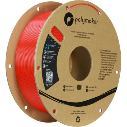 Пластик для 3D-принтера Polymaker PLA PRO HIGH SPEED TOUGH 1,75mm RED 1kg (PA13005) Пластик для 3D-принтера Polymaker PLA PRO HIGH SPEED TOUGH 1,75mm RED 1kg (PA13005)