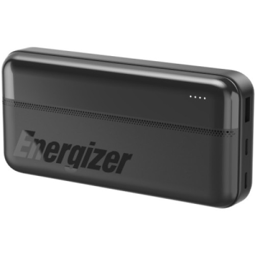 Батарея универсальная Energizer 20000mAh 15W, USB-А, 2*USB-C, Black (UE20050CC)