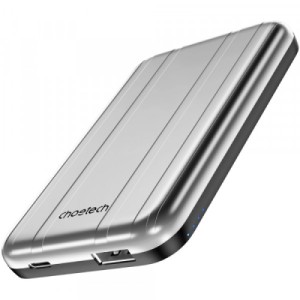 Батарея универсальная Choetech Magnetic Wireless 5000mAh 10W, USB-A,USB-C In/Out (B655 / 6932112104779)