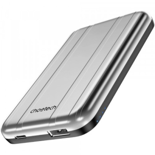 Батарея универсальная Choetech Magnetic Wireless 5000mAh 10W, USB-A,USB-C In/Out (B655 / 6932112104779)