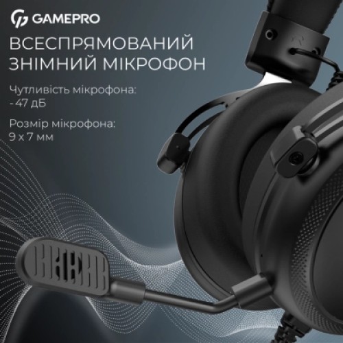 Наушники GamePro Asgard Skald Origin Black (HS850B)