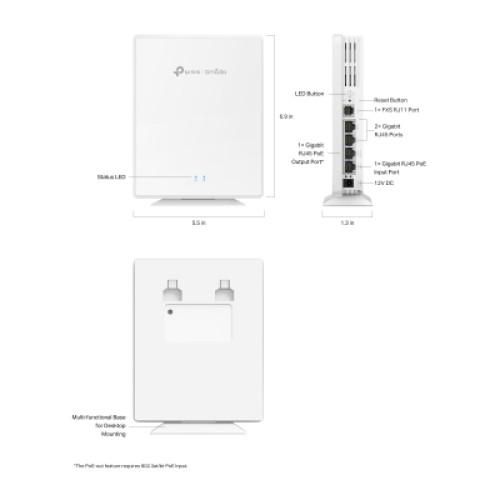 Точка доступа Wi-Fi TP-Link EAP650-DESKTOP Точка доступа Wi-Fi TP-Link EAP650-DESKTOP