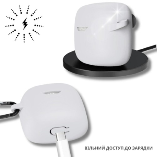Чехол для наушников BeCover для JBL Tune Flex 2 White (714828)