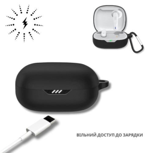 Чехол для наушников BeCover для JBL Wave Flex 2 Black (714830) Чехол для наушников BeCover для JBL Wave Flex 2 Black (714830)