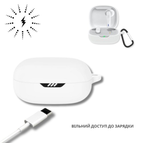 Чехол для наушников BeCover для JBL Wave Flex 2 White (714832) Чехол для наушников BeCover для JBL Wave Flex 2 White (714832)