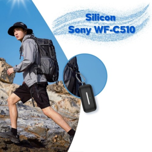 Чехол для наушников BeCover для Sony WF-C510 Black (714839)