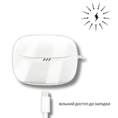 Чехол для наушников BeCover для JBL Tune Beam 2 Transparent (714826)