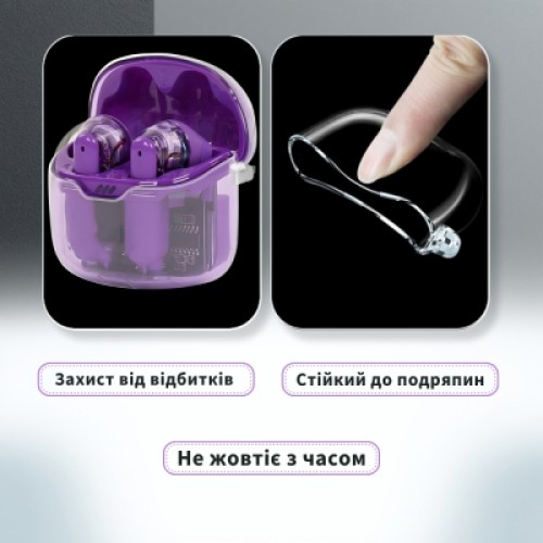 Чехол для наушников BeCover для JBL Tune Flex 2 Transparent (714829)