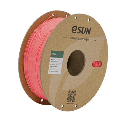 Пластик для 3D-принтера eSUN PLA+ 1.75мм, 1кг, pink (PLA+P175P1) Пластик для 3D-принтера eSUN PLA+ 1.75мм, 1кг, pink (PLA+P175P1)