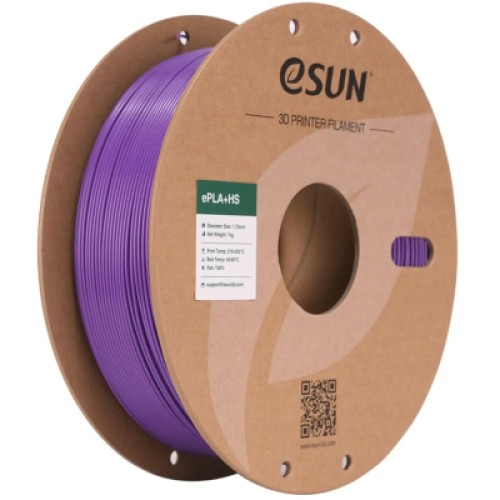 Пластик для 3D-принтера eSUN PLA+ 1.75мм, 1кг, purple (PLA+P175Z1) Пластик для 3D-принтера eSUN PLA+ 1.75мм, 1кг, purple (PLA+P175Z1)