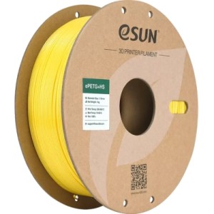Пластик для 3D-принтера eSUN ePETG+ HIGH SPEED 1,75mm 1kg YELLOW (EPETG+HS-P175SY1)