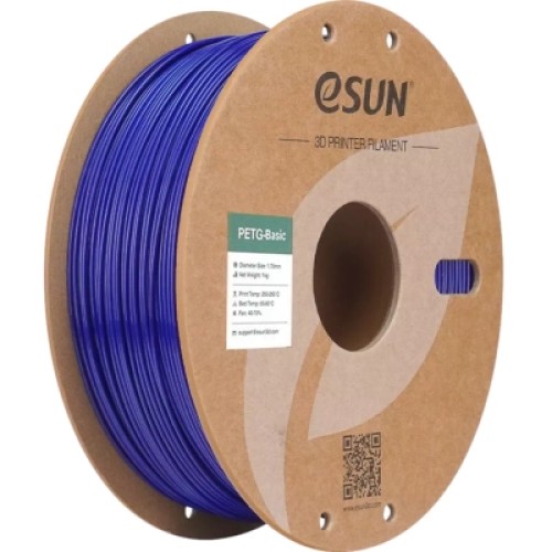 Пластик для 3D-принтера eSUN PETG BASIC 1,75mm 1kg BLUE (PETG-BASIC175U1P1) Пластик для 3D-принтера eSUN PETG BASIC 1,75mm 1kg BLUE (PETG-BASIC175U1P1)