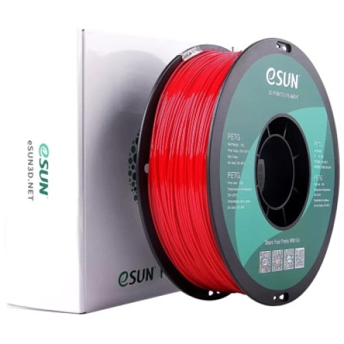 Пластик для 3D-принтера eSUN PETG 1,75mm 1kg FIRE ENGINE RED (PETG-P175FR1)