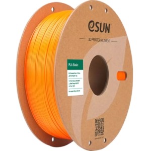 Пластик для 3D-принтера eSUN PLA BASIC 1,75mm ORANGE 1kg (PLA-BASIC175O1P1)