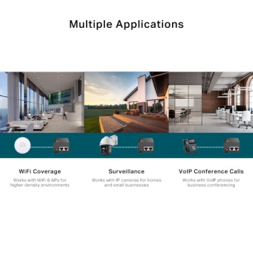 Адаптер PoE TP-Link POE260S Адаптер PoE TP-Link POE260S