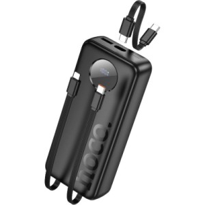 Батарея універсальна HOCO 20000mAh, PD/20W, 22.5W, Black (J132A / 42067 / Black)