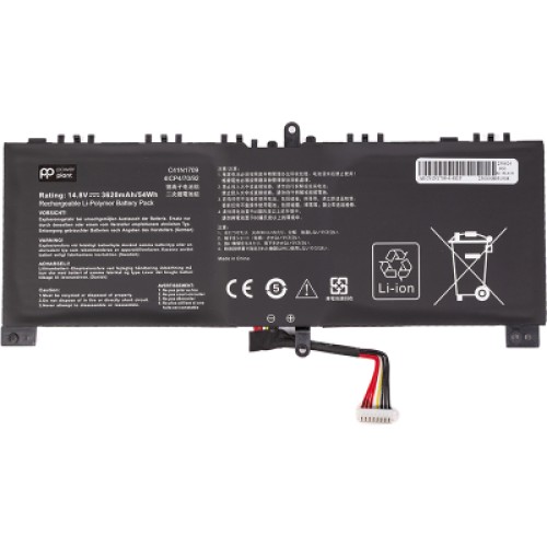 Аккумулятор для ноутбука ASUS ROG Strix SCAR Edition GL503VS (C41N1709) 14.8V 3620mAh PowerPlant (NB432370) Аккумулятор для ноутбука ASUS ROG Strix SCAR Edition GL503VS (C41N1709) 14.8V 3620mAh PowerPlant (NB432370)