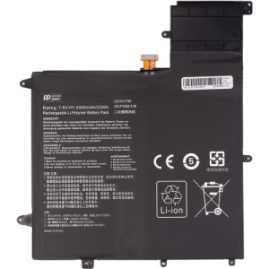 Акумулятор до ноутбука ASUS ZenBook Flip S UX370 (C21N1706) 7.6V 3000mAh PowerPlant (NB432332)