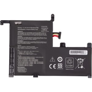 Акумулятор до ноутбука ASUS Zenbook Flip UX561 (C31N1703) 11.4V 4150mAh PowerPlant (NB432349)