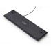Клавиатура Vinga KBGM-090 LED Blue Switch USB Grey/Black (KBGM-090BL Grey/Black)