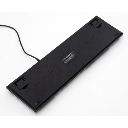 Клавиатура Vinga KBGM-095 LED Brown Switch USB White/Black (KBGM-095BR White/Black)