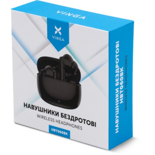 Наушники Vinga HBT060 Bluetooth Black (HBT060BK)