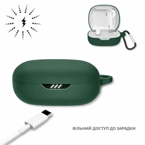 Чехол для наушников BeCover для JBL Wave Flex 2 Dark Green (715029)