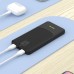 Батарея универсальная Dudao 10000mAh K10 12W, 2*USB-A, USB-C(IN), Black (6977196682164)