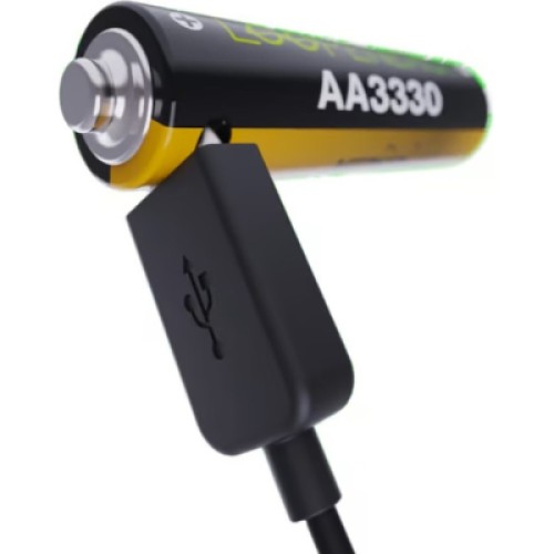 Аккумулятор Verico AA USB Type-C 2220mAh/3330mWh-1.5V Li-ion 4шт./уп. (Loop Energy PRO) (1UDBT-A6WEAC-NN) Аккумулятор Verico AA USB Type-C 2220mAh/3330mWh-1.5V Li-ion 4шт./уп. (Loop Energy PRO) (1UDBT-A6WEAC-NN)