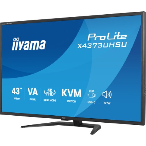 Монитор iiyama X4373UHSU-B2