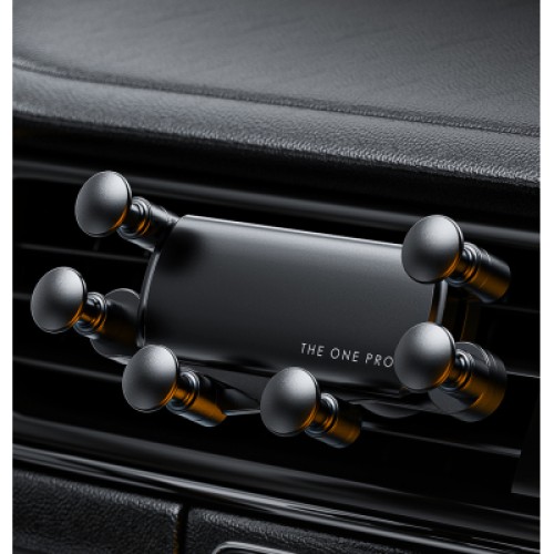 Универсальный автодержатель Essager Tourist Gravity Car Mount Phone Holder Black (EZJZL-TR01) Универсальный автодержатель Essager Tourist Gravity Car Mount Phone Holder Black (EZJZL-TR01)