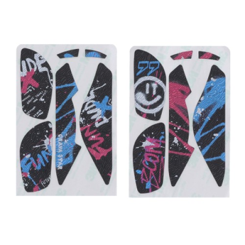 Мышка GravaStar Mercury X Pro 8K RGB Wireless/Bluetooth/USB Neon Graffiti (GS_X_PRO_CG_BLK)