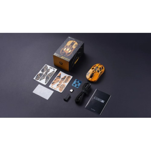 Мышка GravaStar Mercury X RGB Wireless/Bluetooth/USB Battle-Worn Yellow (GS_X_YLW)