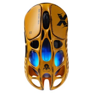Мышка GravaStar Mercury X RGB Wireless/Bluetooth/USB Battle-Worn Yellow (GS_X_YLW)